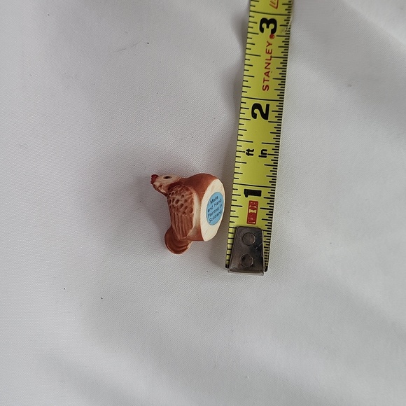 Mini Chicken Rooster Hen Peter Fagan Made and Hand painted in Scotland vintage - Picture 4 of 10